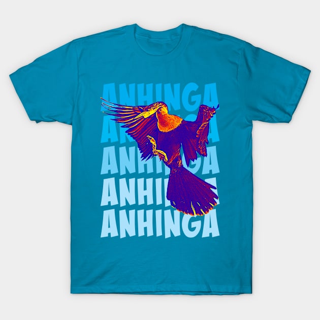 Anhinga Landing T-Shirt by Ripples of Time